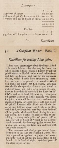 George Smith: A Compleat Body of Distilling. 1725, Seite 31-32.