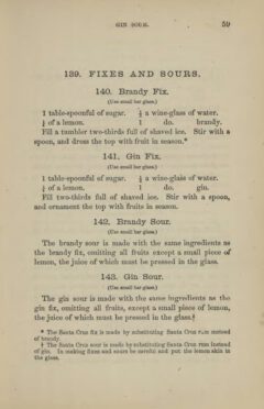 Jerry Thomas: How to Mix Drinks. 1862, Seite 59.