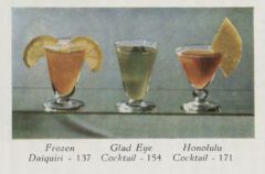 Marcel et Roger Louc: Cocktails et Grand Crus. 1953 , Seite 44.