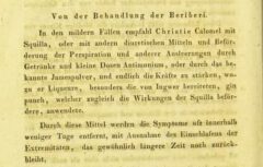 Moritz Hasper: Ueber die Natur und Behandlung der Krankheiten der Tropenländer. Erster Theil. 1831. Seite 518.