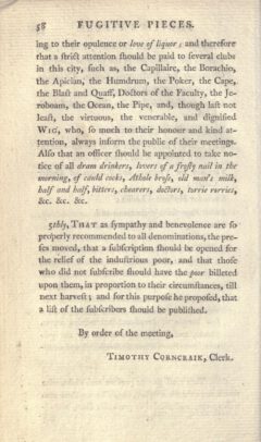 William Creech, Edinburgh Fugitive Pieces, 1791, Seite 58.