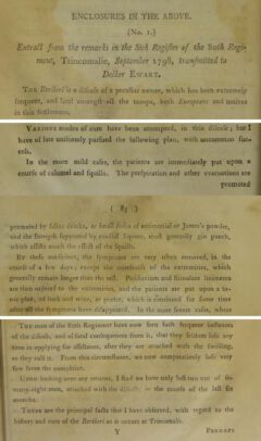 William Hunter: An Essay on the Diseases Incident to Indian Seamen, 1804, Seite 82, 84, 85.