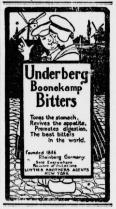 Underberg. 17. Oktober 1902, The Sun, Seite 3.