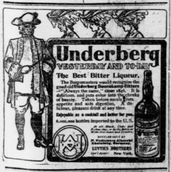 Underberg. 15. April 1905, The Pensacola Journal, Seite 5.