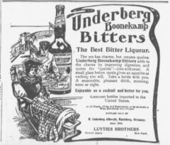 Underberg. 25. April 1905, The Sun, Seite 5.