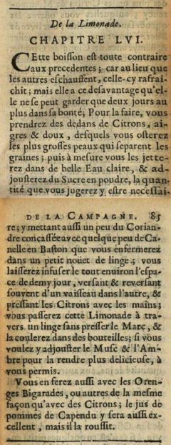 Nicolas de Bonnefons: Les delices de la campagne. 1654. Seite 84-85.