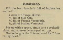 Robert Vermeire: Cocktails. London, 1922, Seite 37.