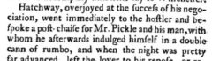 Anonymus (Tobias George Smollet): The adventures of Peregrine Pickle. Vol. 1. 1751, Seite 157.