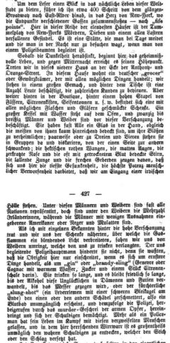Hans Wachenhusen: Das Buch der Reisen. Erster Teil: Amerika. (1860), Seite 426-427.