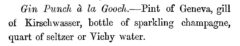 Gin Punch à la Gooch. William Terrington, 1869.