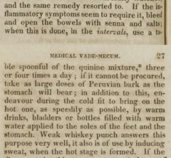 Henry McMurtie: The gentleman’s medical vade-mecum and travelling companion. 1824, Seite 26-27.