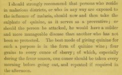 James Africanus Beale Horton: The Diseases of Tropical Climates and their Treatment. 1874, Seite 55.