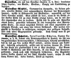 Albert Franz Töcher: Vollständiges Lexikon der Waarenkunde. 1839, Seite 344.