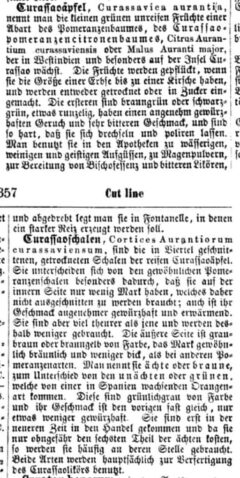 Ludwig Ford: Neuestes Universal-Lexicon der gesammten kaufmännischen Wissenschaften. 1867, Seite 357.