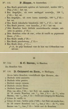 Anonymus: Catalogus der Algemeene nationale tentoonstelling. 1861, Seite 45-46.