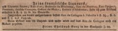 Intelligenz-Blatt der freien Stadt Frankfurt. 23. Oktober 1829.
