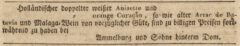 Intelligenz-Blatt der freien Stadt Frankfurt. 29. Dezember 1829, #2.