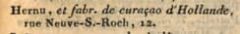 J. de la Tynna: Almanach du commerce de Paris. 1811, Seite 191.