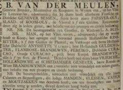 Leeuwarder courant, 6. Juli 1810.