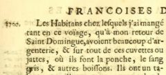 Anonymus (Jean Baptiste Labat): Nouveau voyage aux isles de l'Amerique. 1724, Seite 191.