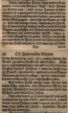 Christoph Frick: Christoph Frikens Ost-Indianische Räysen und Kriegs-Dienste, 1692, Seite 57-58.
