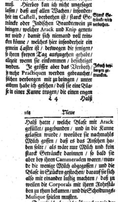 Christoph Langhanß: Neue Ost Indische Reise. 1705, Seite 167-168.