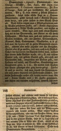 Johann Georg Krünitz: Oeconomische Encyclopädie. 1774, Seite 127-128.