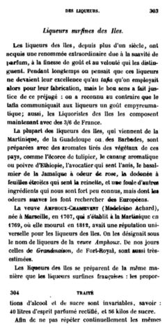 P. Duplais: Traité des liqueurs. 1855, Seite 303-304.