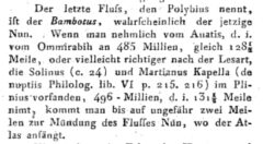 G. G. Bredow: Gossellin über die Kenntniss der Alten von der West- und Ostküste Afrikas. 1802, Seite 60.