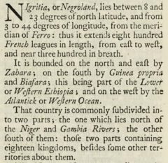 John Barbot: A description of the coasts of North ans South-Guinea. 1732, Seite 5.