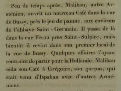 G.-E. Coubard: d'Aulnay Monographie du café. 1832, Seite 31.