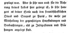 Johann Kaspar Riesbeck: Briefe eines reisenden Franzosen über Deutschland an seinen Bruder zu Paris. Erster Band. 1783 , Seite 277.