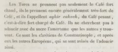 Antoine Galland: De l’Origine et du progrès du café. 1836, Seite 47.