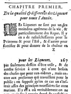 François Massialot: Nouvelle instruction pour les confitures, les liqueurs, et les fruits. 1712, Seite 265-266.