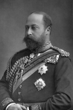 Edward VII., der 18. Prince of Wales (ernannt 1841), 1880er Jahre.