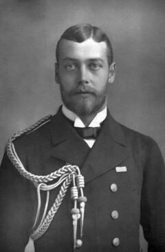 George V, der 19. Prince of Wales (ernannt 1901) um 1900.
