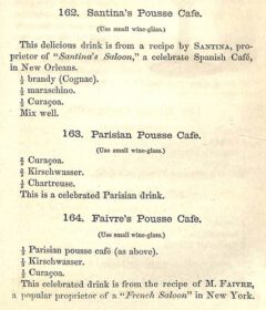 Jerry Thomas: How to Mix Drinks. 1862, Seite 65.