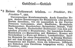 Karl Friedrich Wilhelm Wander: Deutsches Sprichwörter-Lexikon. Zweiter Band. 1867, Spalte 112.