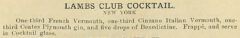 William T. Boothby: „Cocktail Bill“ Boothby’s World Drinks. 1930, Seite 51.