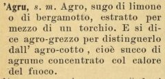 Giovanni Malara: Vocabolario dialettale, calabro-reggino-italiano. 1909, Seite 14.