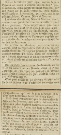 La Liberté, Paris, 14. August 1865, Seite 3.